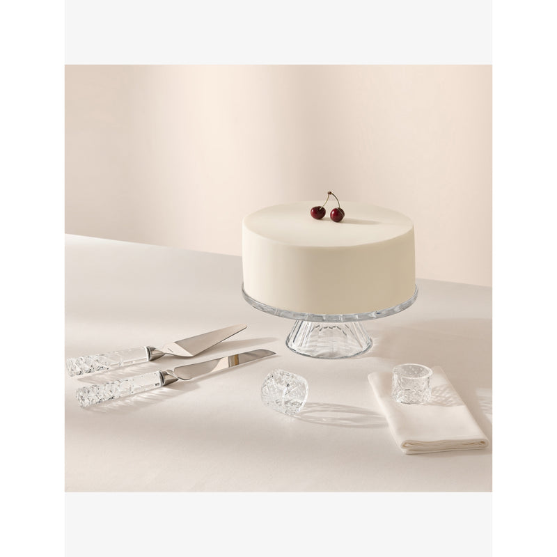 Waterford crystal cake server and 33cm knife (British brand)