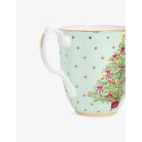 Royal Albert Old Country Roses Christmas bone-china mug - British product