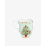 Royal Albert Old Country Roses Christmas bone-china mug - British product