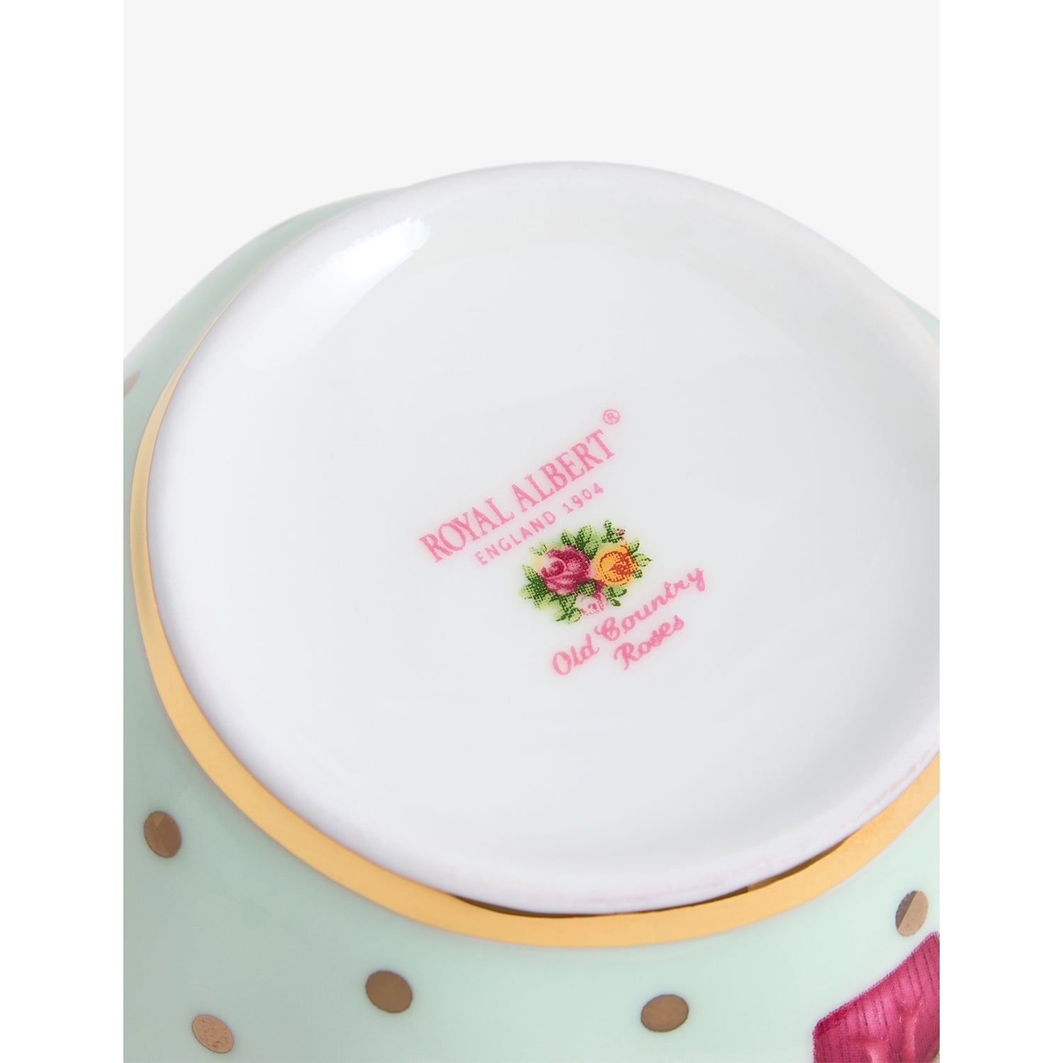 Royal Albert Old Country Roses Christmas bone-china mug - British product