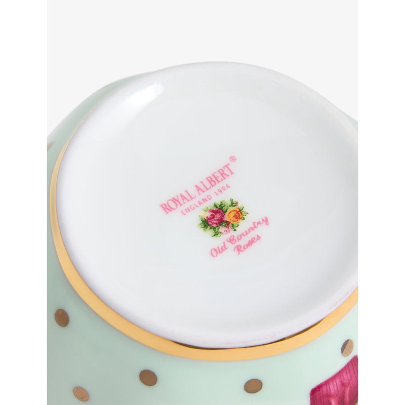 Royal Albert Old Country Roses Christmas bone-china mug - British product