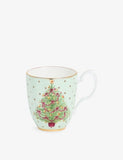 Royal Albert Old Country Roses Christmas bone-china mug - British product
