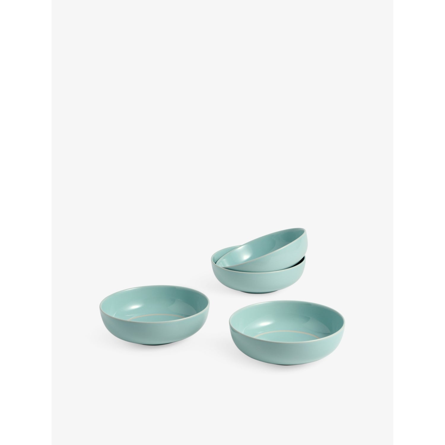 Royal Doulton Tilly Ramsay cereal bowls misty blue set of four (British brand)