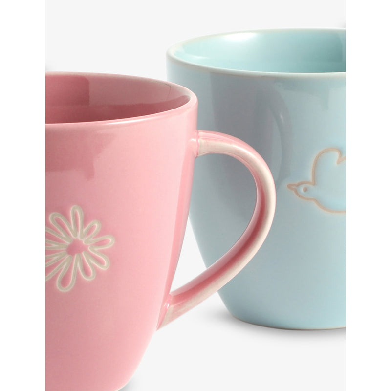 Royal Doulton stoneware mugs set of four 375ml, imported from the UK