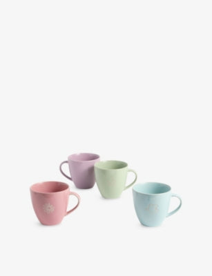 Royal Doulton stoneware mugs set of four 375ml, imported from the UK