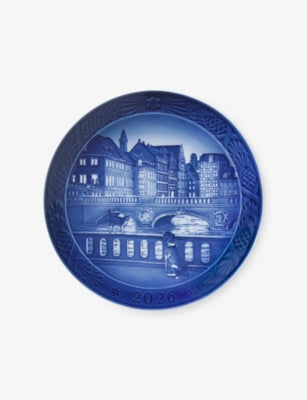 Royal Copenhagen Blue Collection 2026 porcelain plate 18cm, imported from the UK