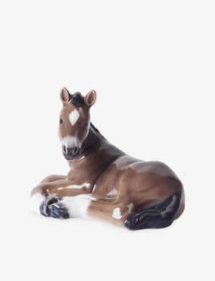 Royal Copenhagen porcelain horse figurine, annual 2026 zodiac 9cm - British product