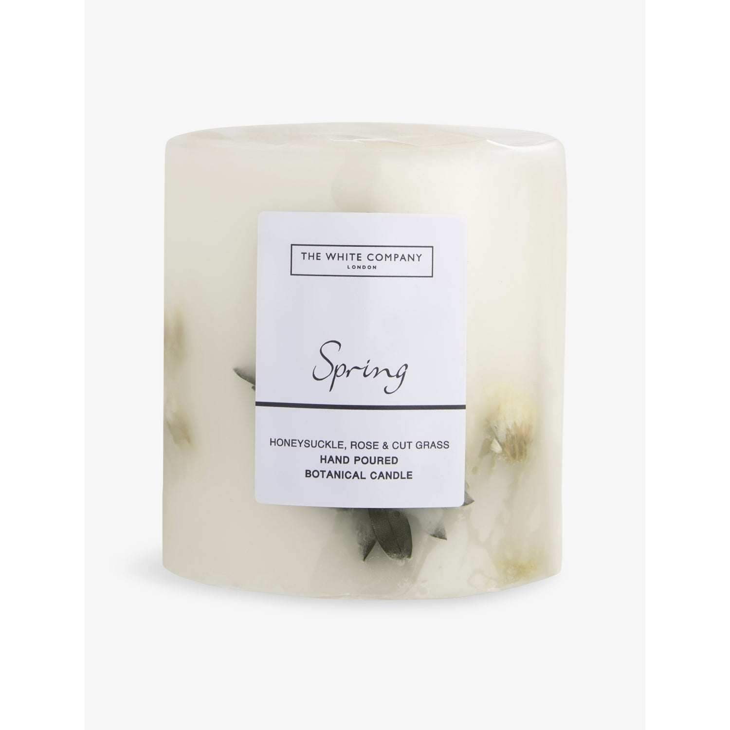 The White Company spring scented botanical candle 725g - British product