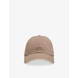 BOSS cotton baseball cap with logo plaque - British product