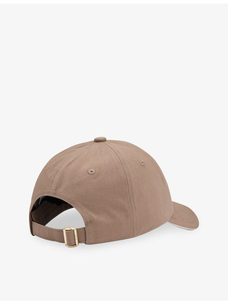 BOSS cotton baseball cap with logo plaque - British product