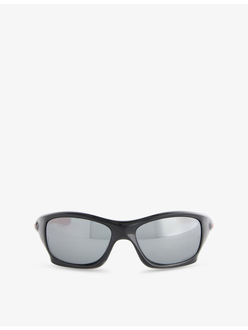 Oakley Pitbull sunglasses in pre-loved condition, UK version