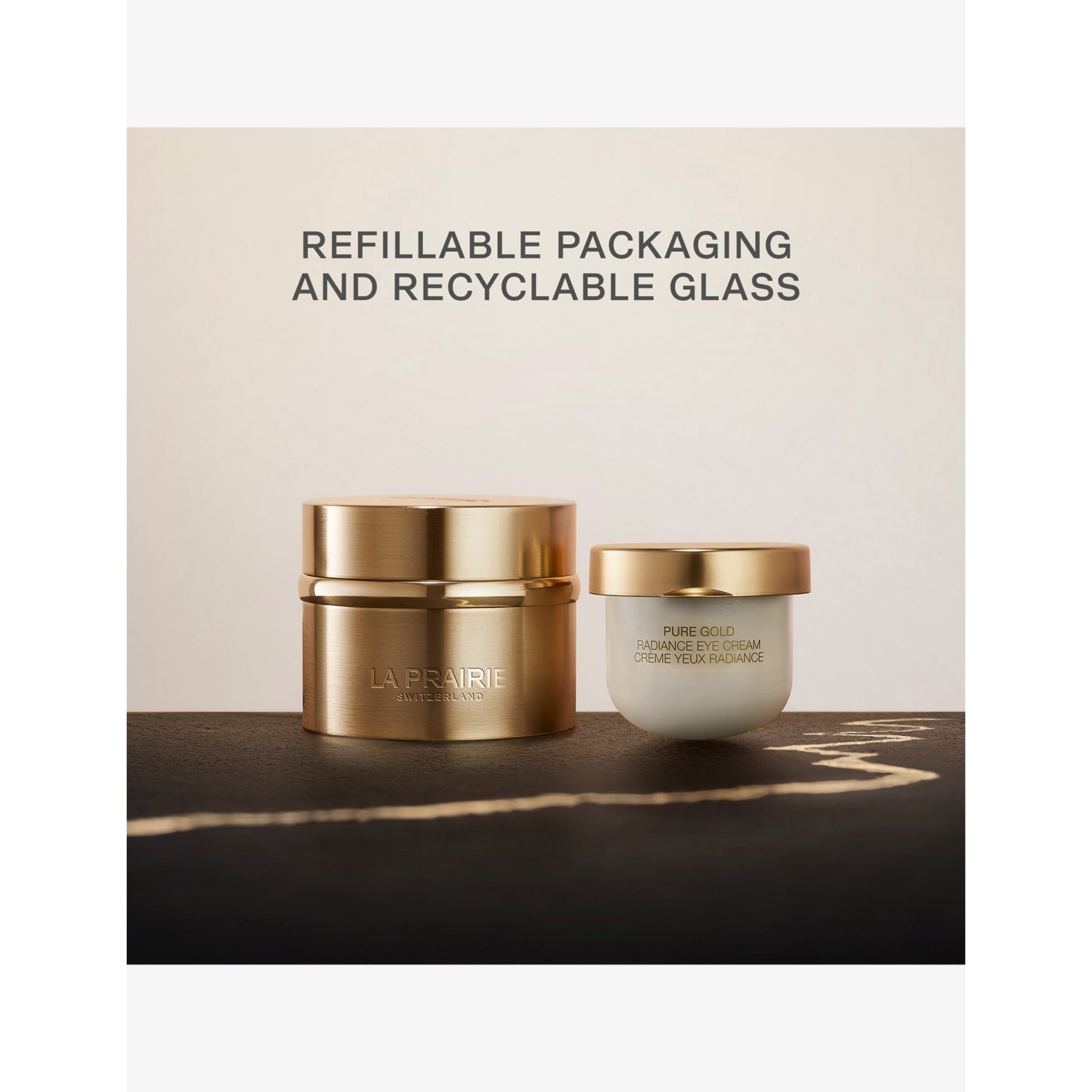 La Prairie Pure Gold Eye Cream refill 20ml (British brand)
