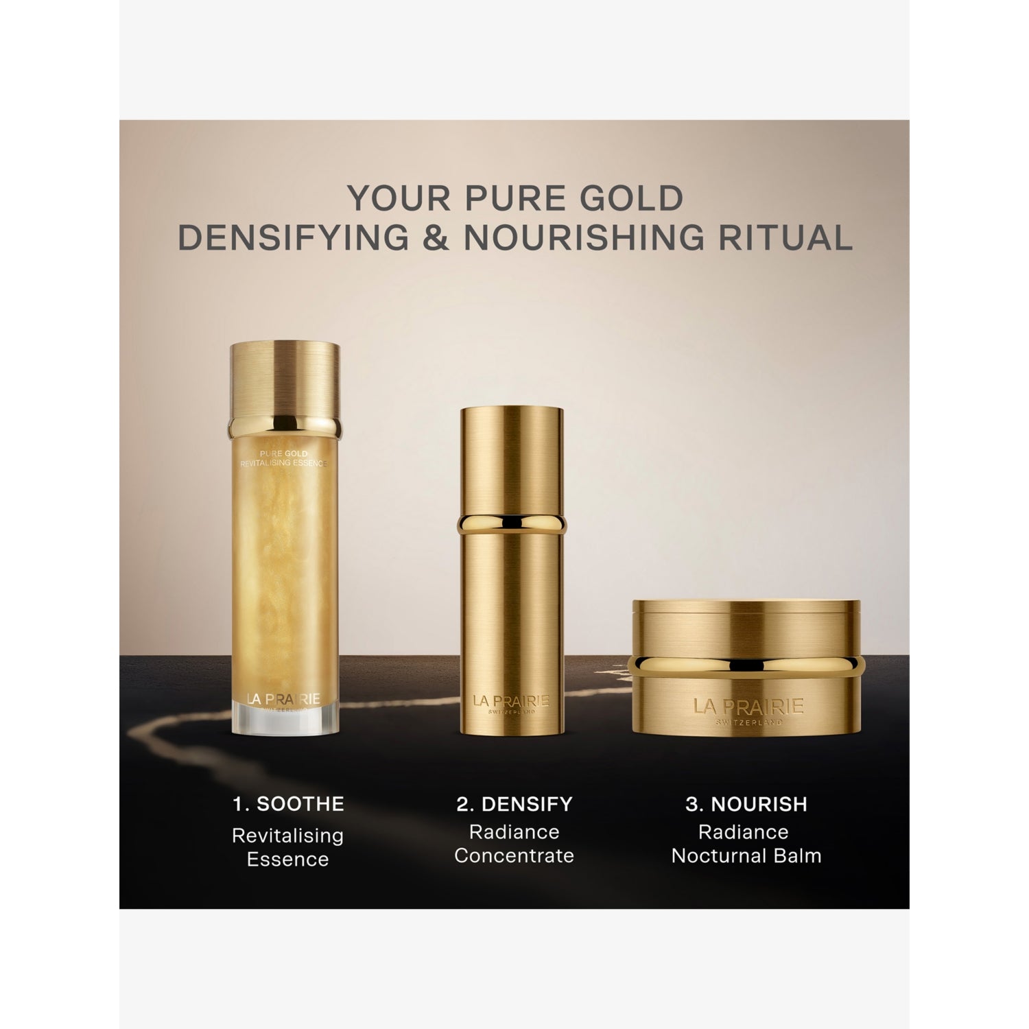 La Prairie Pure Gold Radiance Nocturnal Balm Refill 60ml, UK version