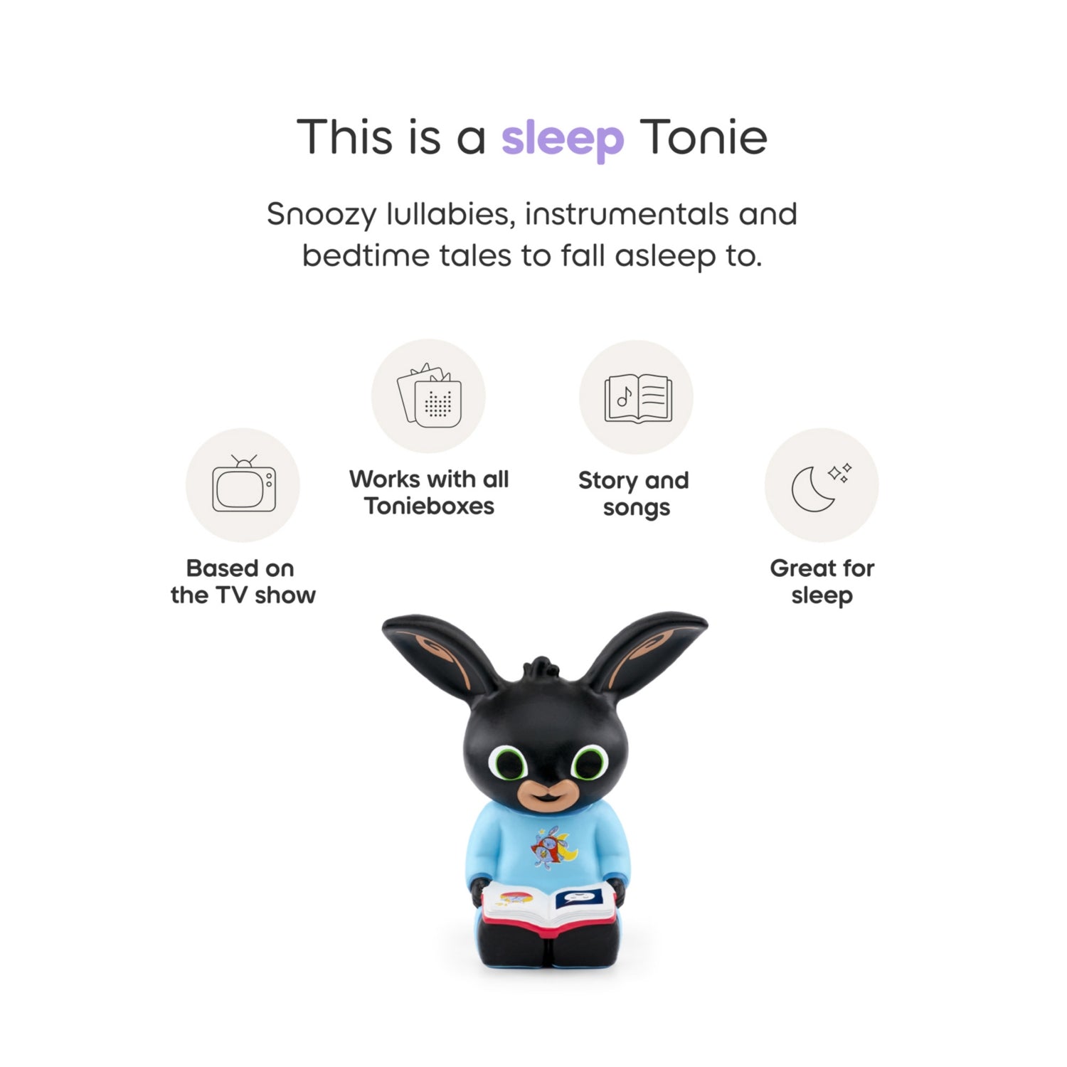 tonies Bing Bedtime Bing Tonie audio toy for Toniebox (British brand)