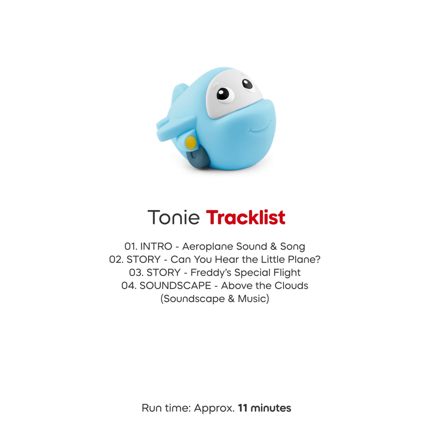 tonies travel set with aeroplane, train and ship - British product