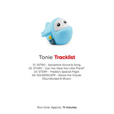 tonies travel set with aeroplane, train and ship - British product