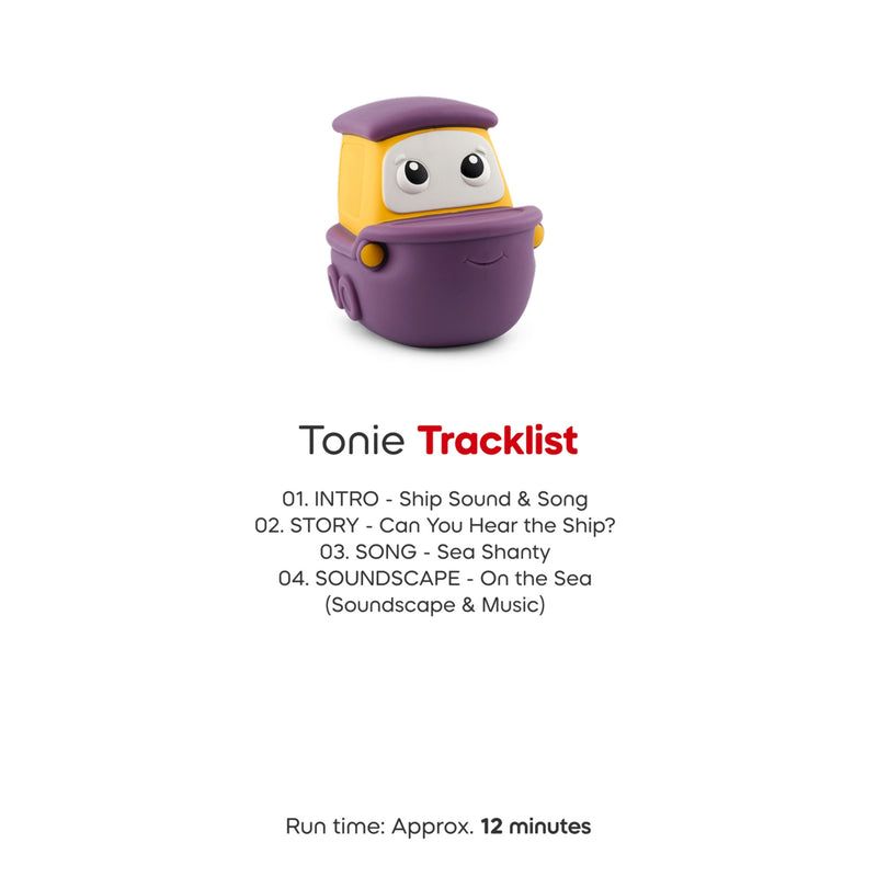 tonies travel set with aeroplane, train and ship - British product