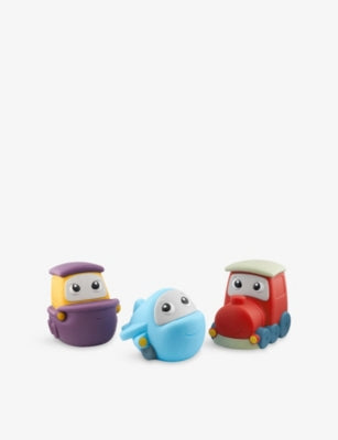 tonies travel set with aeroplane, train and ship - British product