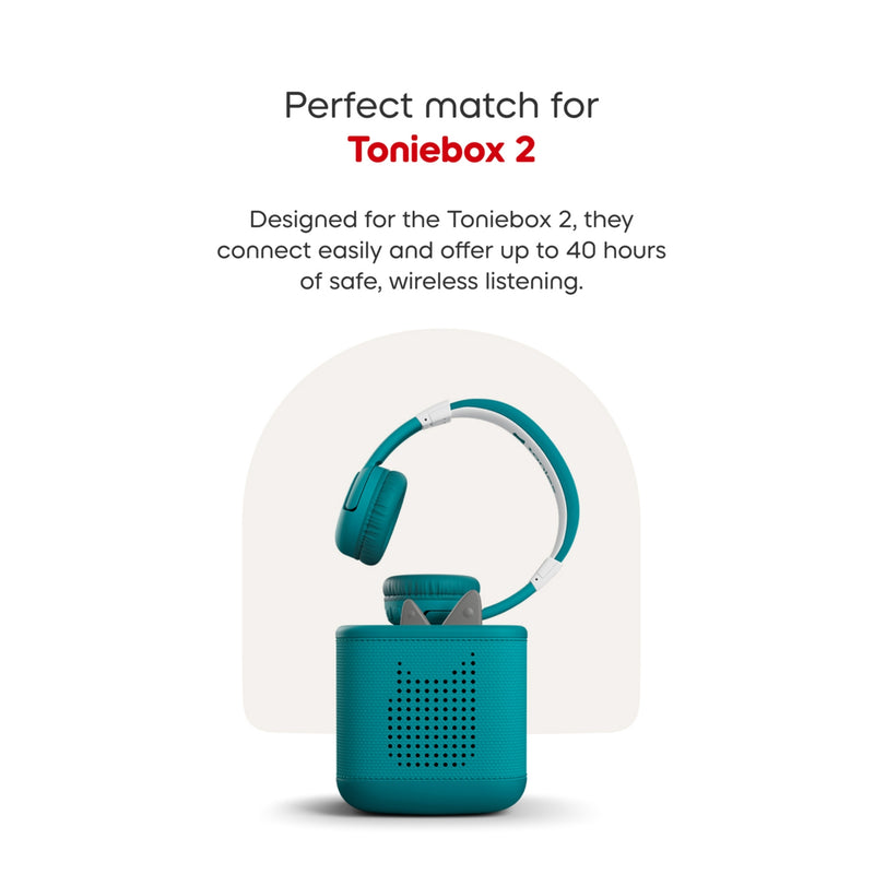 Toniebox 2 Bluetooth headphones for kids, UK version