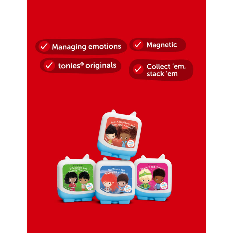 Tonies Big Bright Feelings Clever Pockets pack of four (British brand)