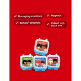 Tonies Big Bright Feelings Clever Pockets pack of four (British brand)