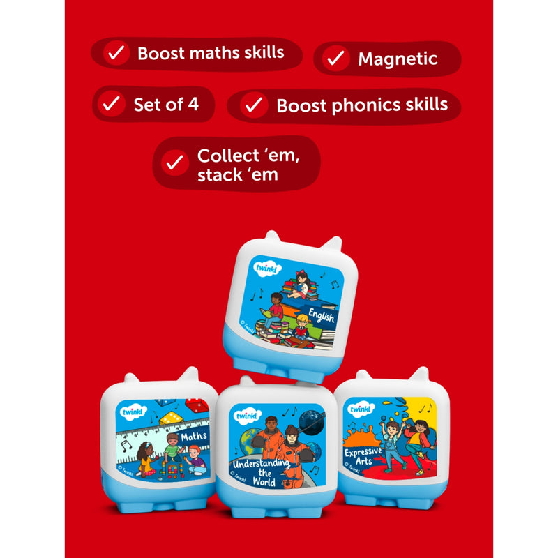Tonies Twinkl Clever Pockets pack of four, UK version