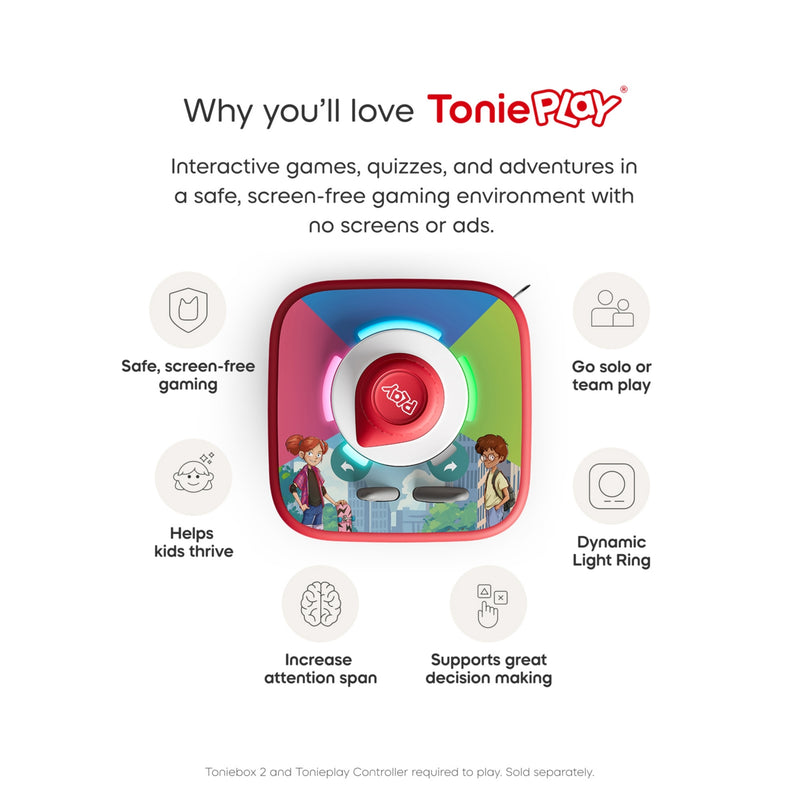 Tonies Tonieplay Mystery Mavericks audio game - British product
