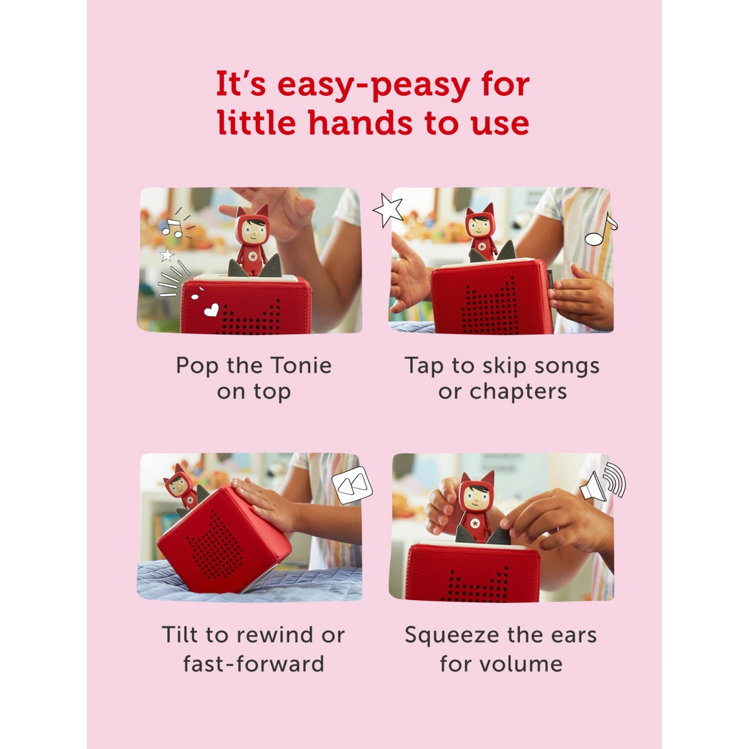 Tonies Tiddler audio toy figurine, 20cm tall, imported from the UK