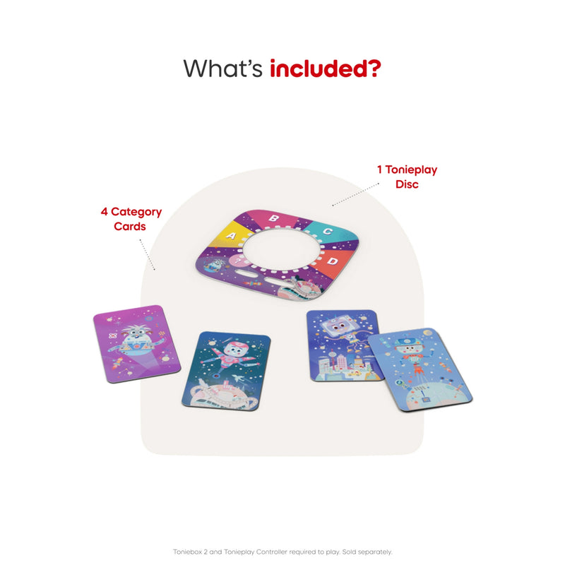 Tonieplay Quizzles trivia game All About Technology (British brand)