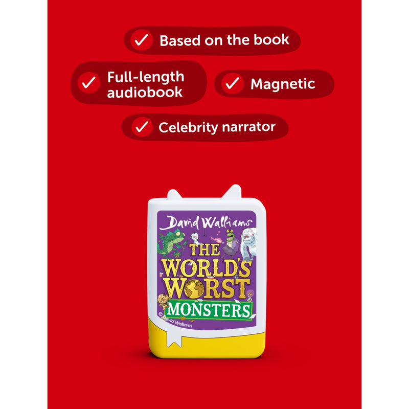David Walliams The World's Worst Monsters Book Tonie - British product