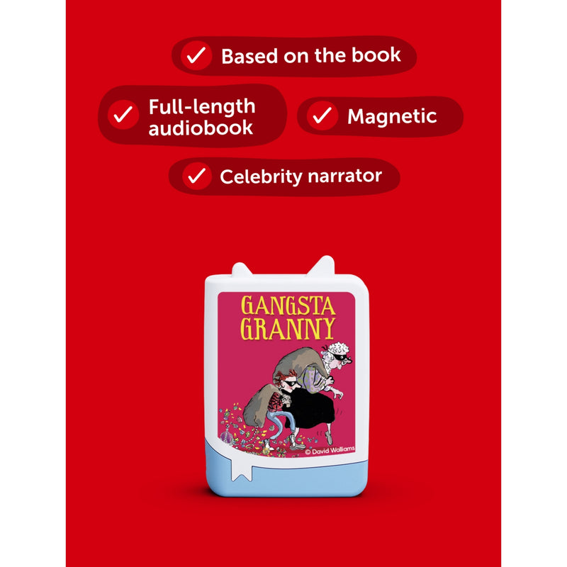 Tonies Gangsta Granny audio book Tonie - British product