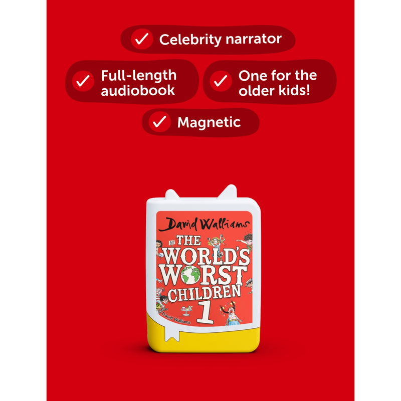 David Walliams World's Worst Children Tonie audio toy (British brand)