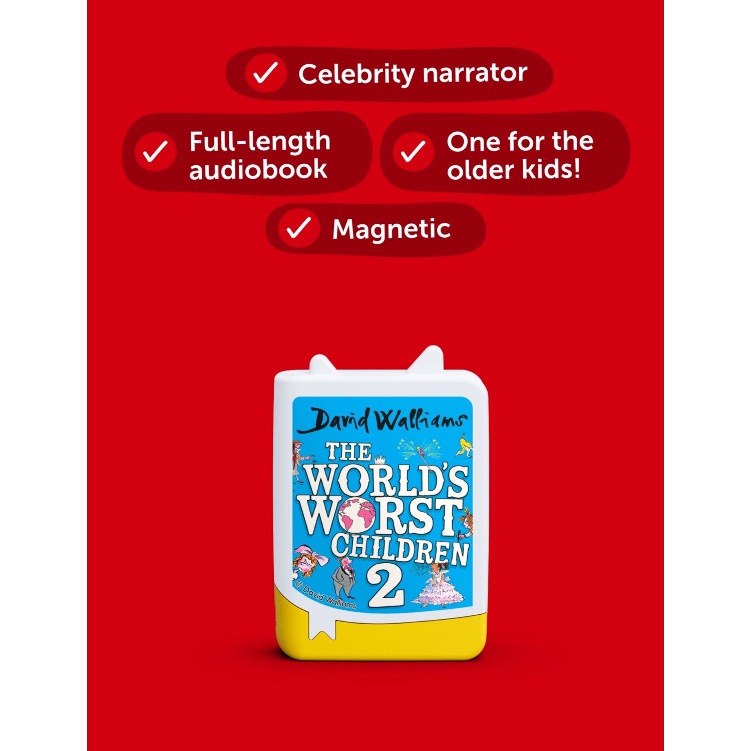 Tonies World's Worst Children 2 audiobook toy - British product