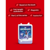 Tonies Christmasaurus audio book pocket 17.5cm, imported from the UK
