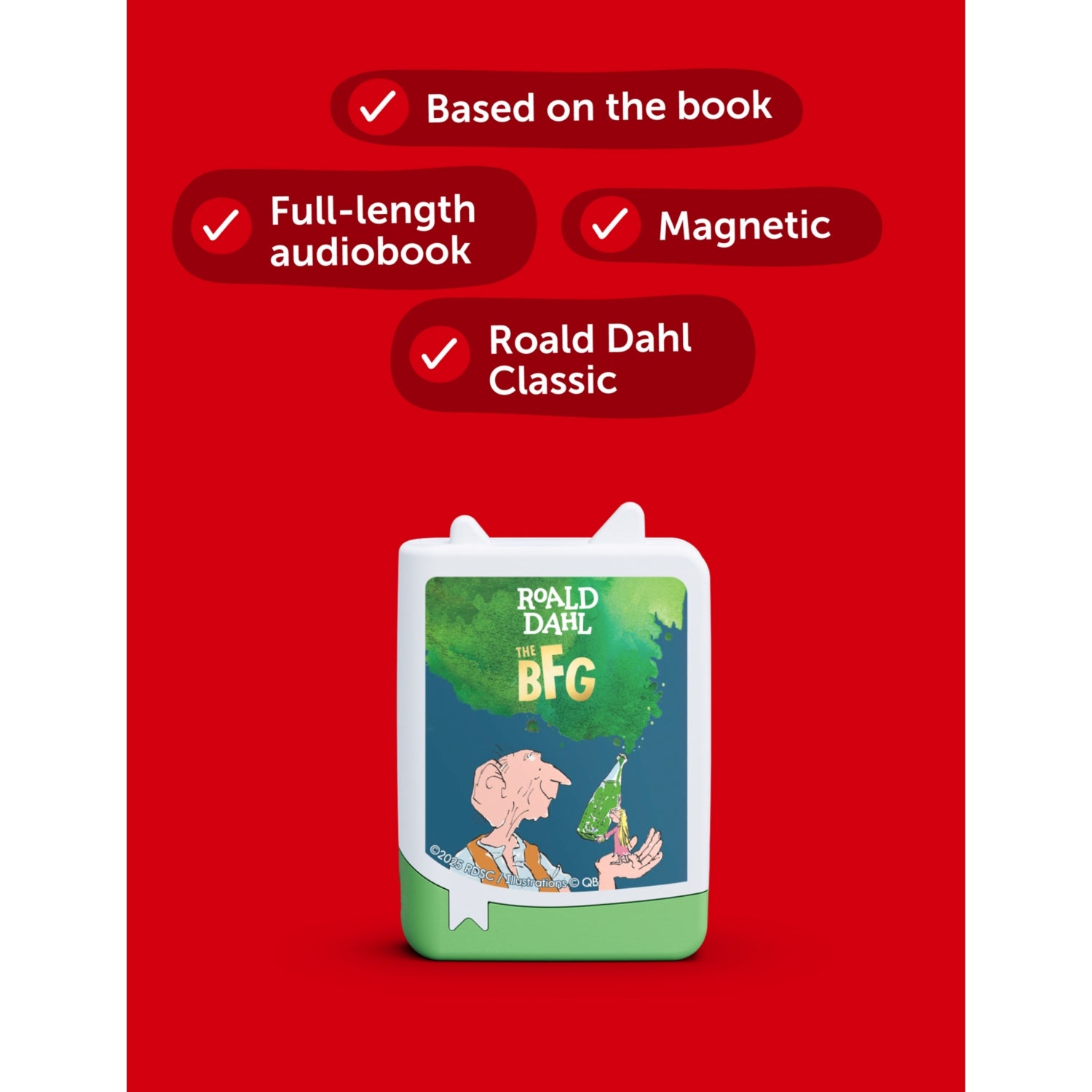 Tonies The BFG audiobook toy hand-painted figure, imported from the UK