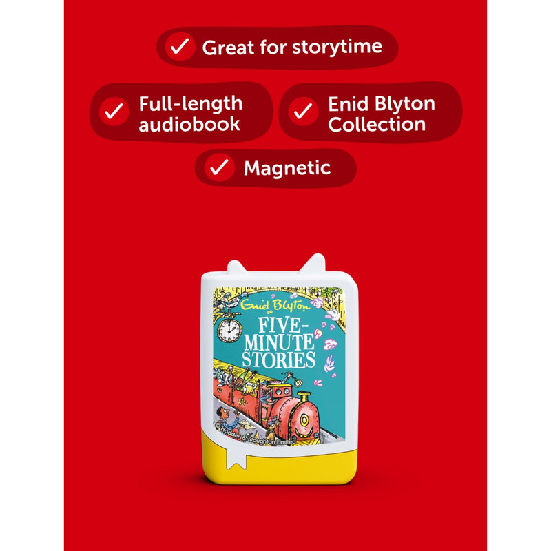 Tonies Five-Minute Stories audiobook toy for Toniebox (British brand)