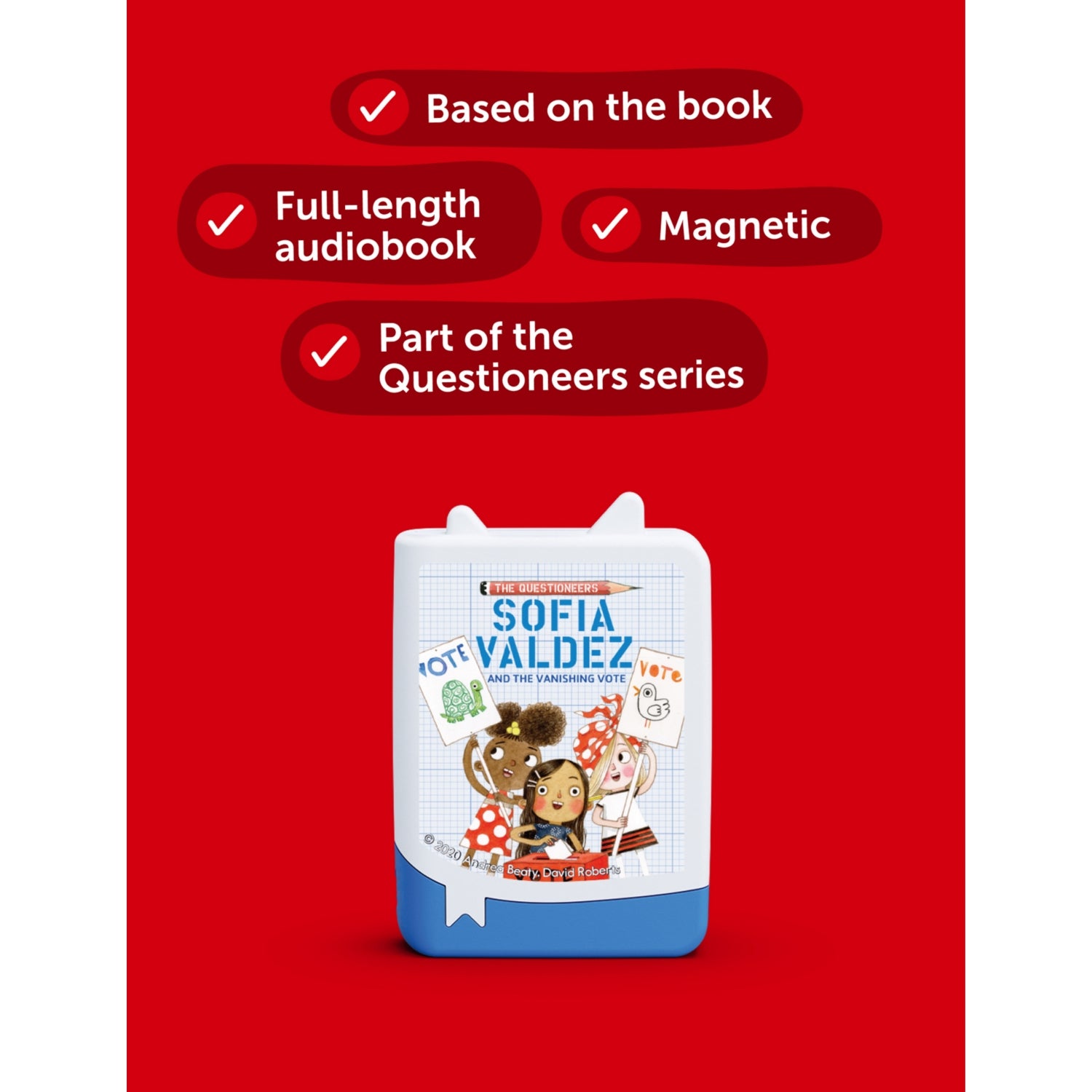 Tonies Sofia Valdez audiobook figure with 91-minute story - British product