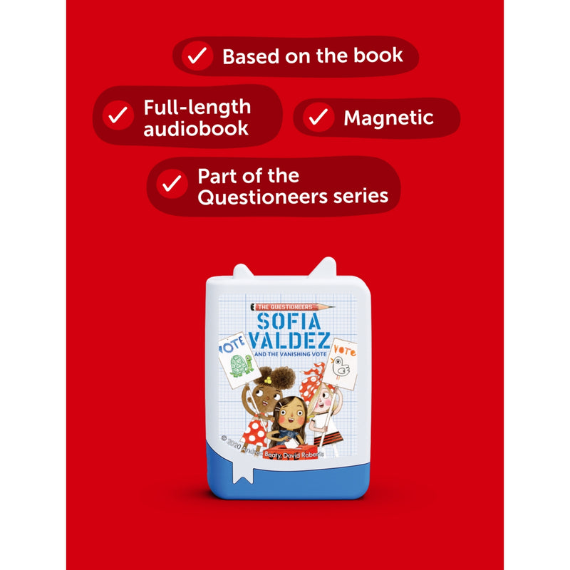 Tonies Sofia Valdez audiobook figure with 91-minute story - British product