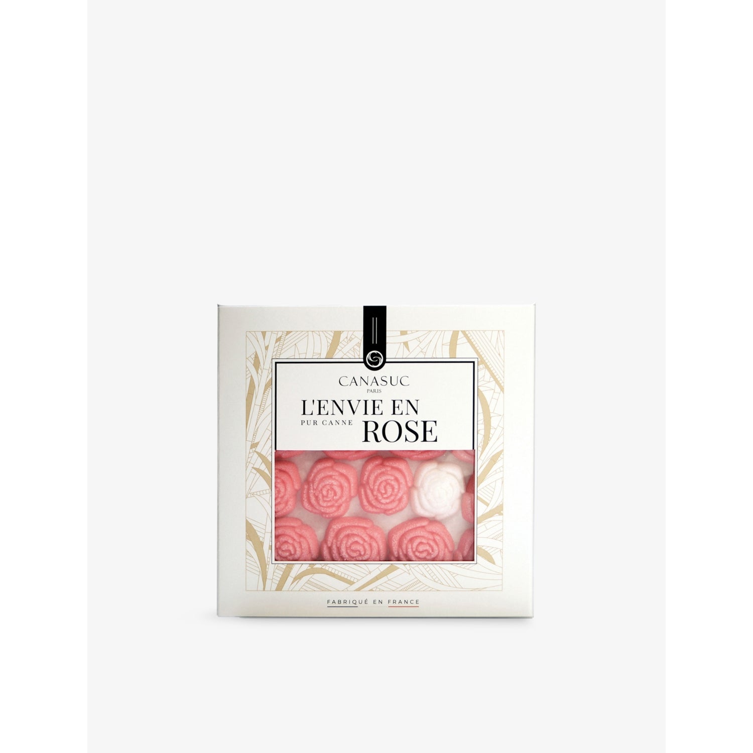 Canasuc L'envie En Rose pink cane sugar 105g, imported from the UK
