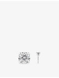 Sif Jakobs 0.22ct solitaire diamond earrings in 14ct white gold (British brand)
