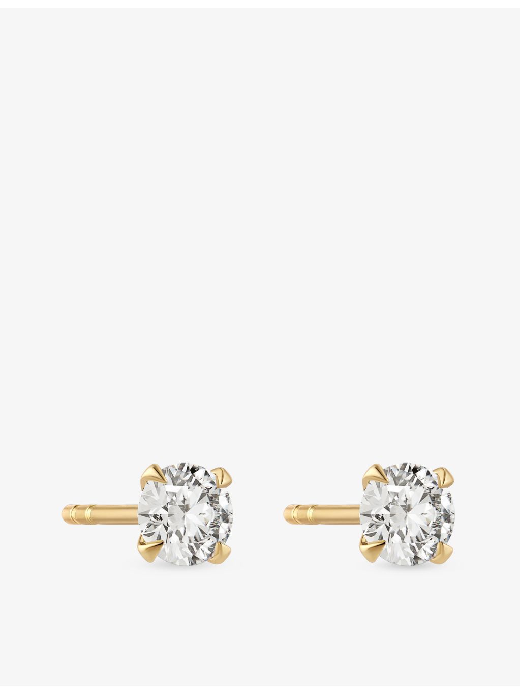Sif Jakobs 14ct gold lab grown diamond earrings, imported from the UK
