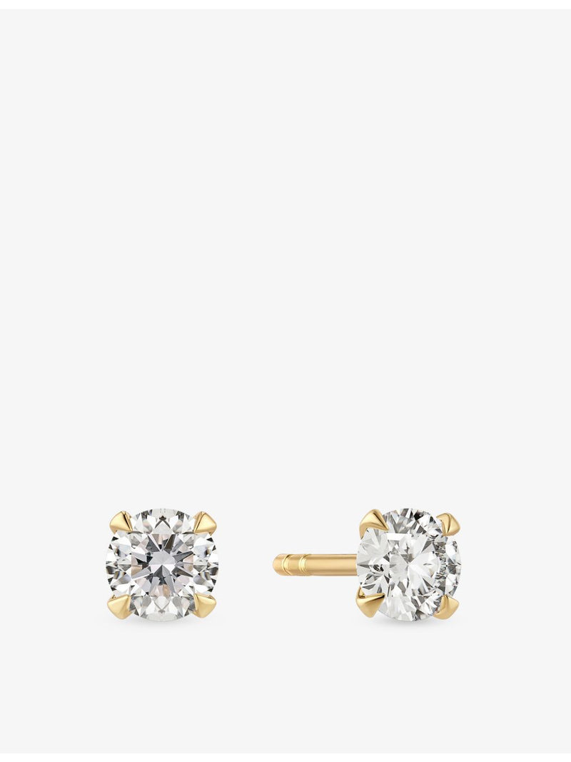 Sif Jakobs 14ct gold lab grown diamond earrings, imported from the UK