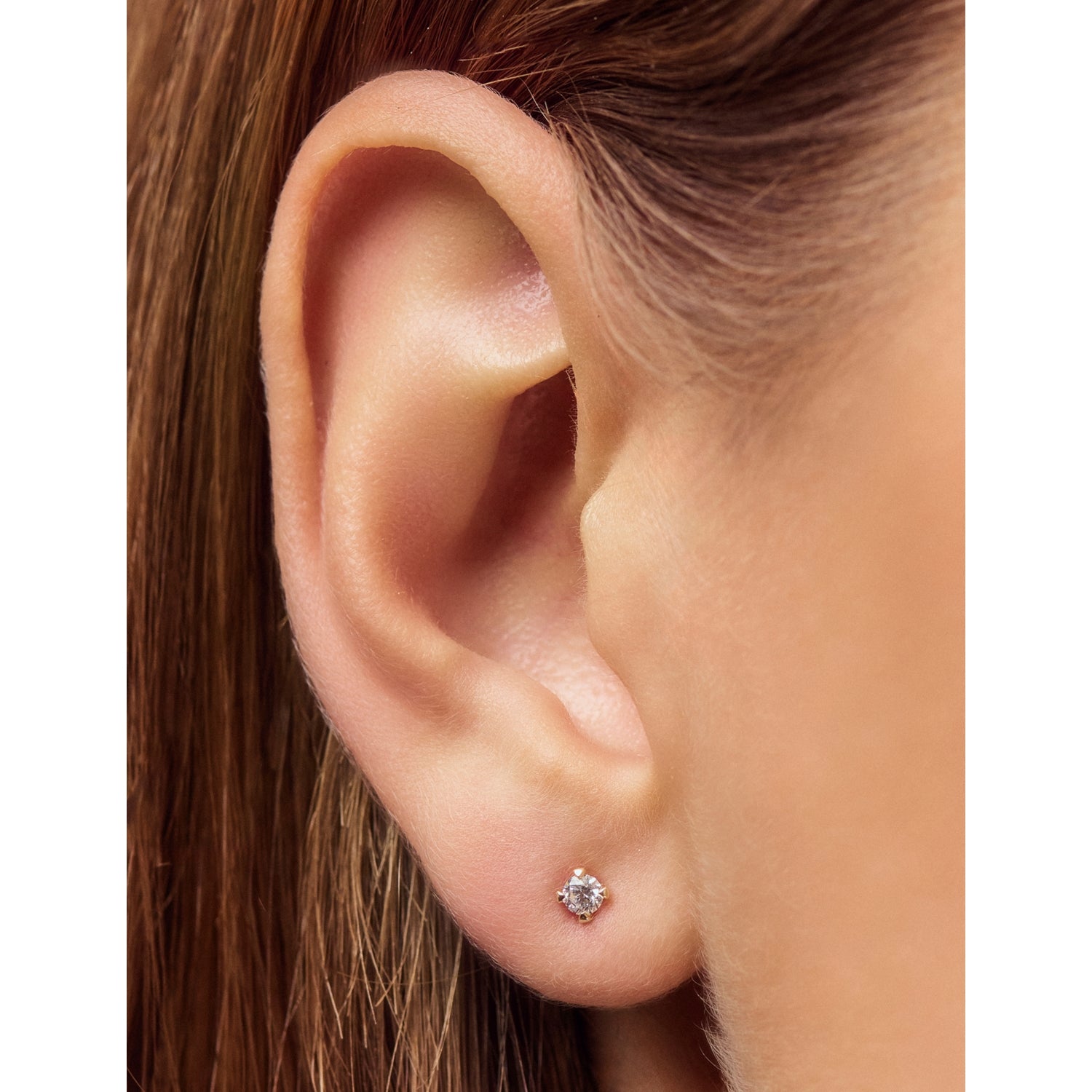 Sif Jakobs 14ct gold diamond earrings 0.50ct, imported from the UK