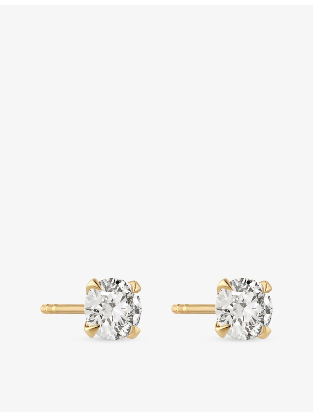 Sif Jakobs 14ct gold diamond earrings 0.50ct, imported from the UK