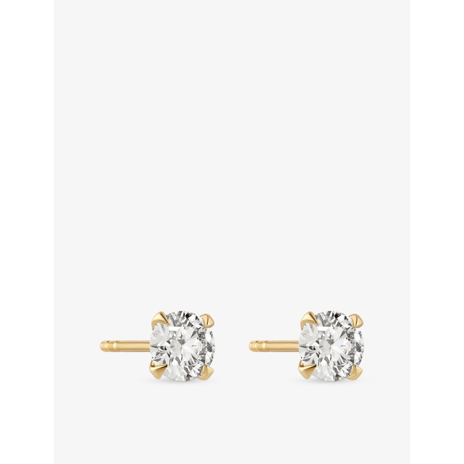 Sif Jakobs 14ct gold diamond earrings 0.50ct, imported from the UK