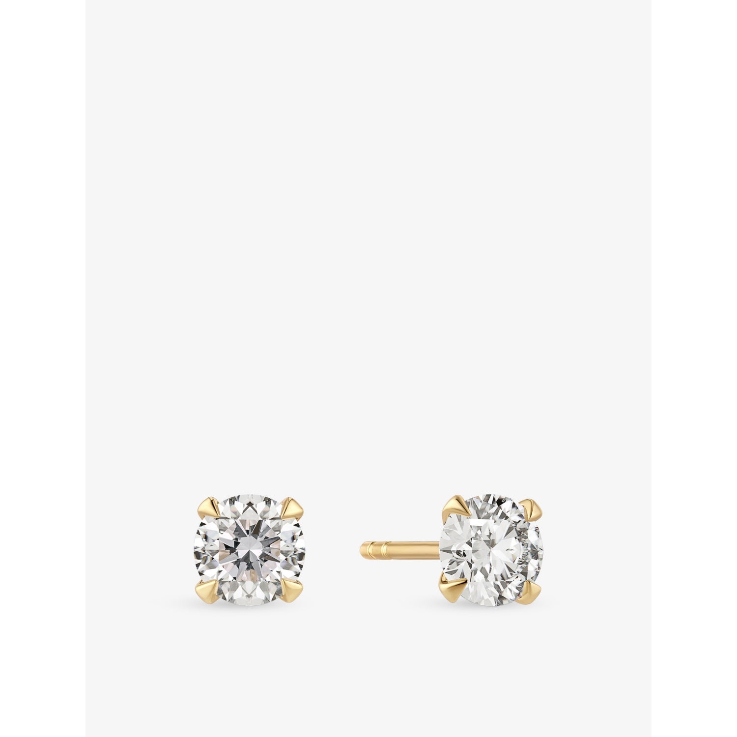 Sif Jakobs 14ct gold diamond earrings 0.50ct, imported from the UK