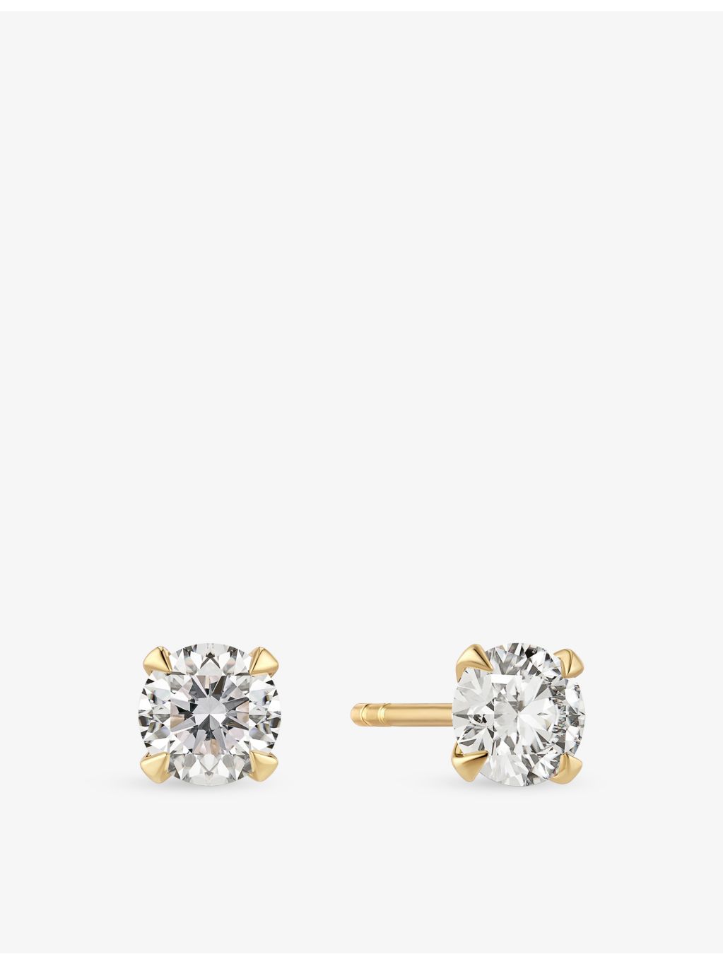 Sif Jakobs 14ct gold diamond earrings 0.50ct, imported from the UK