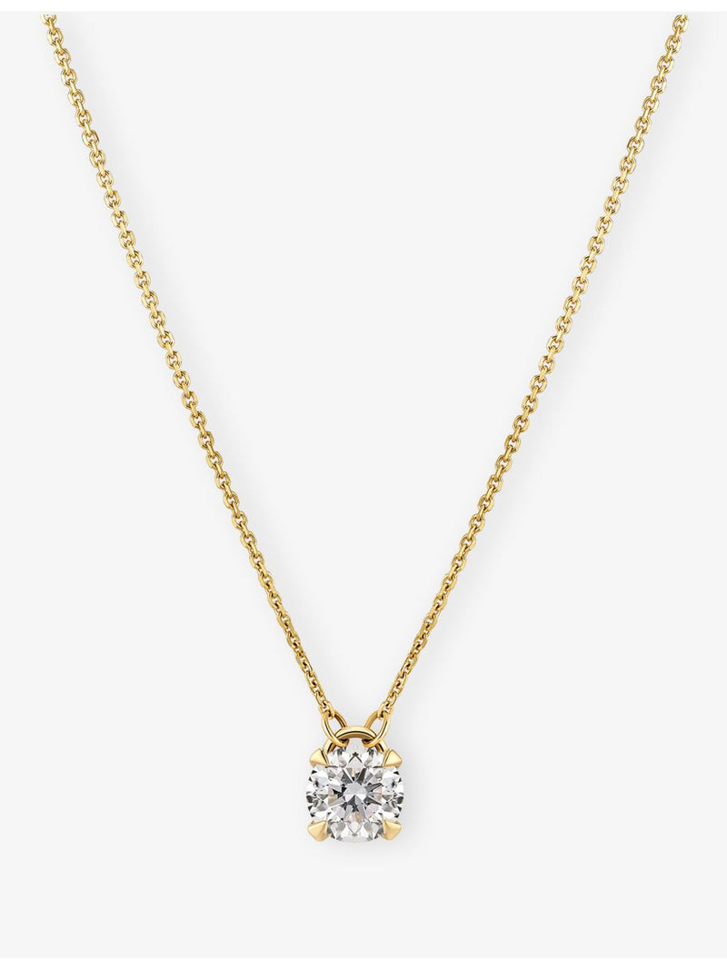 Sif Jakobs 14ct yellow gold lab-grown diamond necklace 45cm, UK version