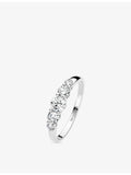 Sif Jakobs 14ct white gold lab-grown diamond ring (British brand)