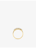Sif Jakobs 14ct yellow gold and 0.67ct lab-grown diamond ring, UK version
